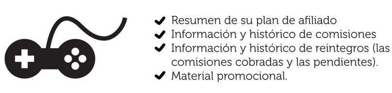 Tablero afiliados Magento