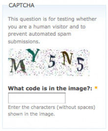 Capcha Drupal