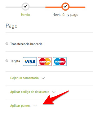 puntos de fidelidad